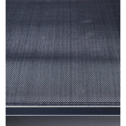 Sofa Wisząca Ogrodowa z Daszkiem - Czarna - 173 cm