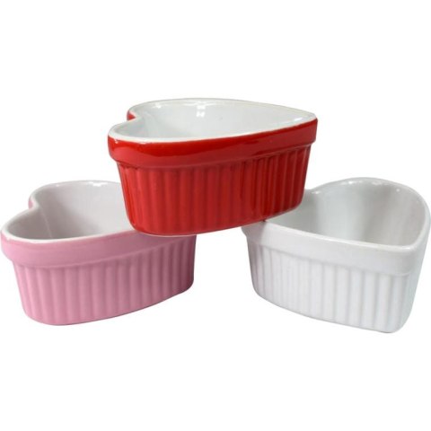 Forma Ceramiczna do Tarty w Kształcie Serca – 12 x 11,5 cm
