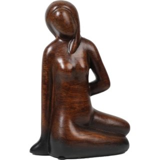 Rzeźba Dekoracyjna Kobieta Siedząca - 20 cm