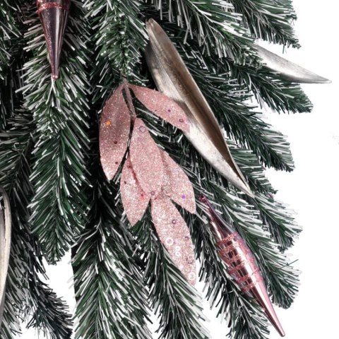 Drzewko Dekoracyjne Wielosezonowe - Ośnieżone z Ozdobami – 100 cm