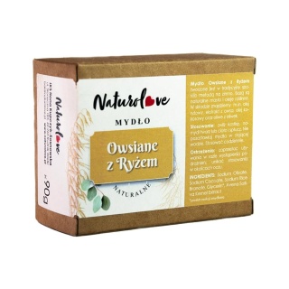 Kojące Mydło w Kostce – Owsiany Kompres – 90 g