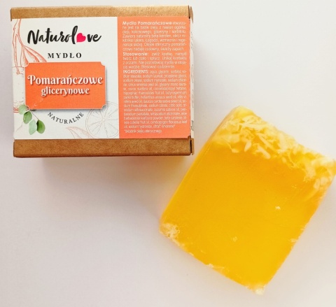 Witalizujące Mydło Glicerynowe – Słoneczna Pomarańcza – 100 g