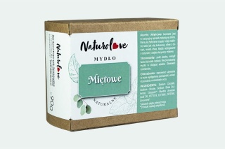 Orzeźwiające Mydło w Kostce – Krystaliczna Mięta – 90 g