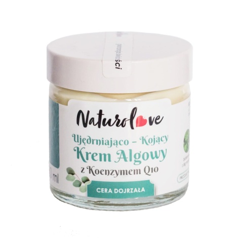 Ujędrniający Krem do Twarzy – Algi Morskie i Koenzym Q10 – 60 ml