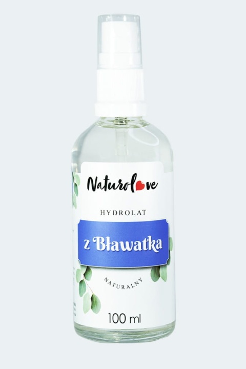Kojący Hydrolat do Twarzy i Oczu – Błękitny Bławatek – 100 ml