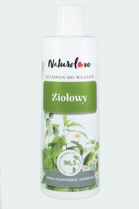 Wzmacniający Szampon Ziołowy – Terapia Przeciw Wypadaniu – 280 ml