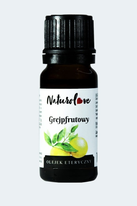 Naturalny Olejek Eteryczny – Grejpfrut – Energia i Detox – 10 ml