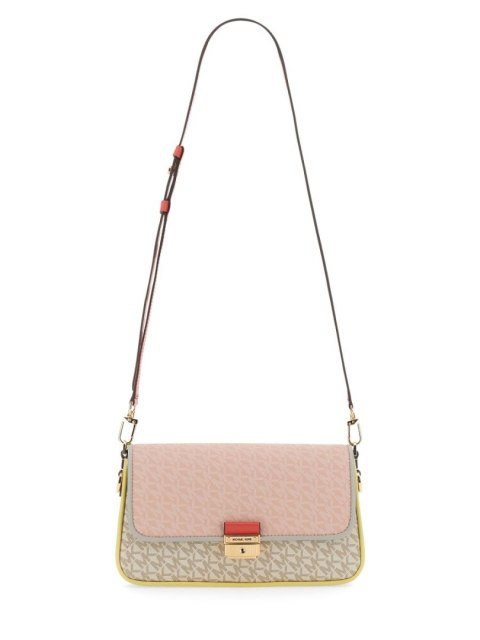 Torebka z Odpinanym Paskiem - MICHAEL KORS - Kremowo-Pastelowa