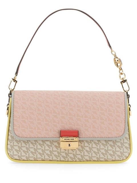 Torebka z Odpinanym Paskiem - MICHAEL KORS - Kremowo-Pastelowa