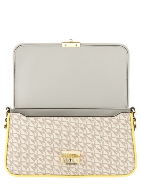 Torebka z Odpinanym Paskiem - MICHAEL KORS - Kremowo-Pastelowa