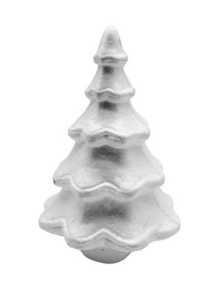 Bombka choinka styropianowa17cm 6szt. BCH-17