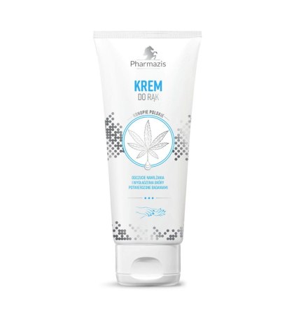 Intensywnie Odbudowujący Krem do Rąk i Paznokci – Ekstrakt z Konopi i Masło Shea – 100 ml