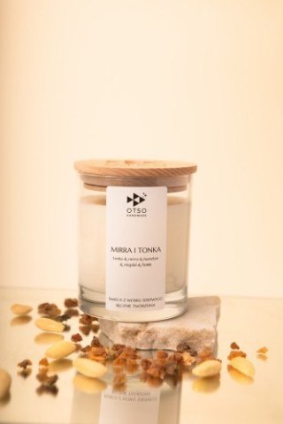 Świeca Sojowa: Kaszmirowy Zmierzch (Mirra i Tonka) – 250 ml