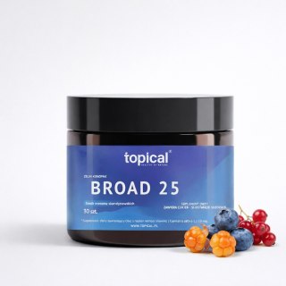 Żelki konopne BROAD25 na Równowagę i Witalność – Fitoskładniki 25 mg (smak owoców skandynawskich) – 30 szt.