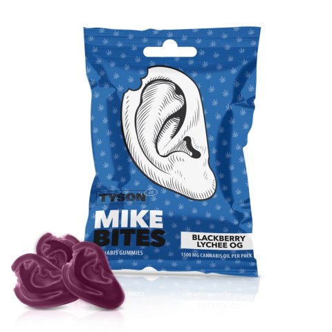 Żelki Konopne na Regenerację i Relaks – Olej z Nasion Konopi (smak Blackberry Lychee OG) – 50 g