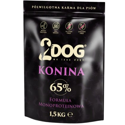 Karma z Koniny (Formuła Soft) – 1,5 kg