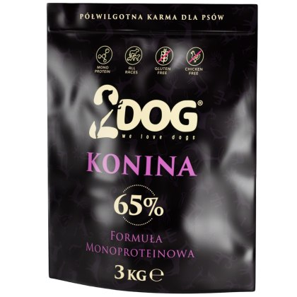 Karma z Koniny (Formuła Soft) – 3 kg