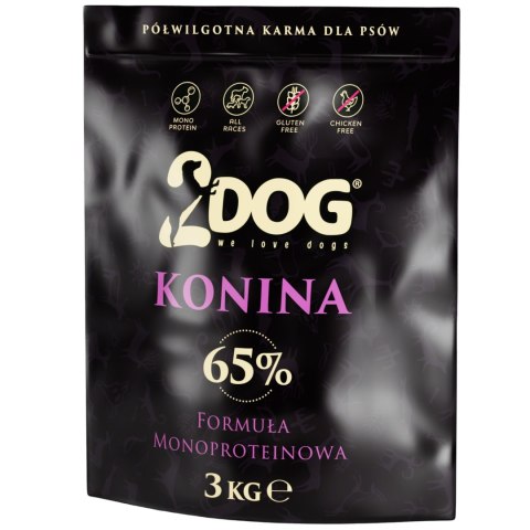 Karma z Koniny (Formuła Soft) – 3 kg