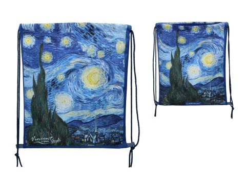 Plecak Worek - Gwiaździsta Noc (V. van Gogh) - 36x43 cm
