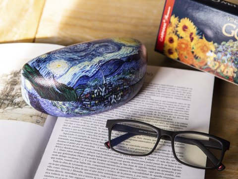 Etui na Okulary - Gwiaździsta Noc (V. van Gogh) - 16x7 cm
