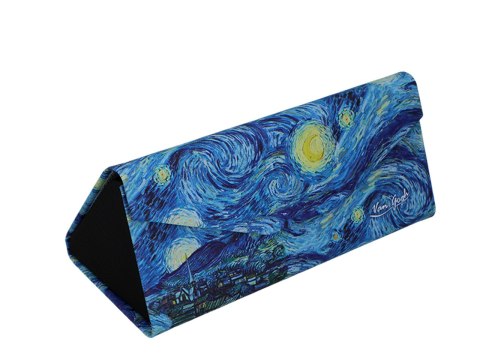 Etui na Okulary Składane - Gwiaździsta Noc (V. van Gogh) - 16x6 cm