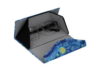 Etui na Okulary Składane - Gwiaździsta Noc (V. van Gogh) - 16x6 cm