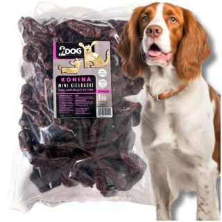 Mini Sticksy z Koniny (Mini Kiełbaski) – 1 kg