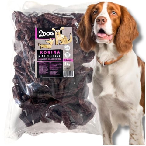 Mini Sticksy z Koniny (Mini Kiełbaski) – 1 kg