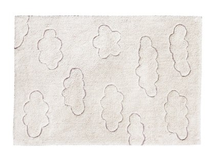 Dywan Bawełniany RugCycled Cloud – 90x130 cm
