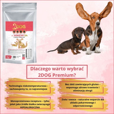 Karma z Jagnięciną – Zimnotłoczona (12 kg)
