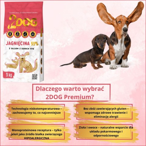 Karma z Jagnięciną – Zimnotłoczona (3 kg)
