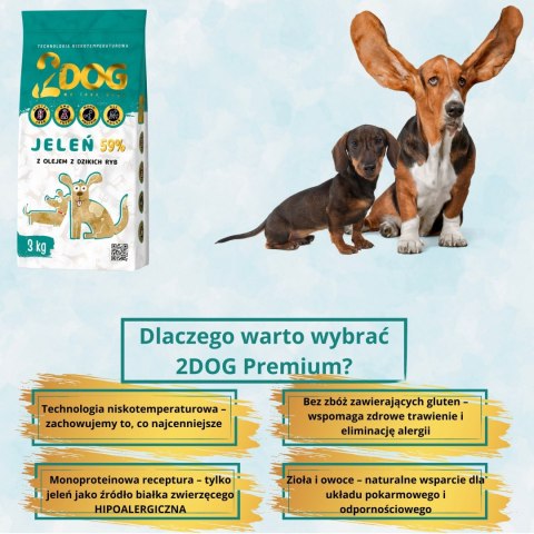 Karma z Jeleniem – Zimnotłoczona (3 kg)