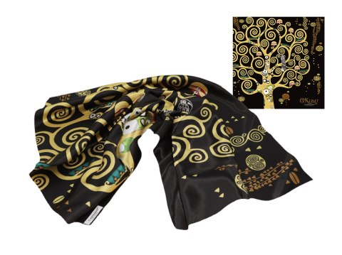 Chusta Duża – Drzewo Życia (G. Klimt) – 90 x 90 cm