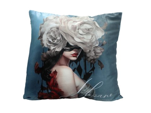 Poduszka Dekoracyjna - Lady's Floral Symphony (L. Lozano) - 50x50 cm