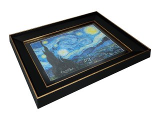 Obraz w Ramie - Gwiaździsta Noc (V. van Gogh) - 39 x 49 cm