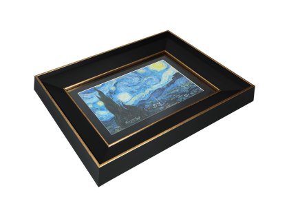 Obraz w Ramie - Gwiaździsta Noc (V. van Gogh) - 29 x 39 cm