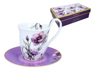 Filiżanka ze Spodkiem - Lady's Floral Symphony (L. Lozano) - 220 ml