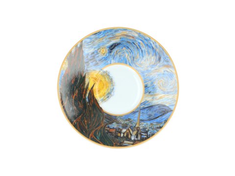Filiżanka i Kubek - Gwiaździsta Noc (V. van Gogh) - 230 ml / 400 ml