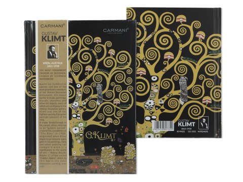 Notes – Drzewo Życia (G. Klimt) – 21 x 14,5 cm