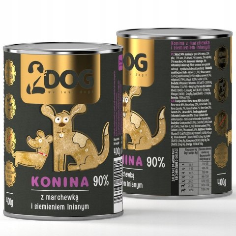 Danie z Koniny z Siemieniem Lnianym – 400 g