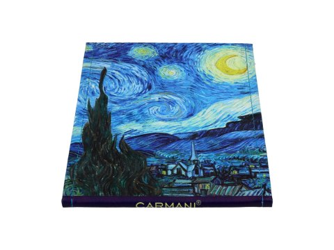 Lusterko Kosmetyczne Składane -Gwiaździsta Noc (V. van Gogh)- 21 x 15 cm