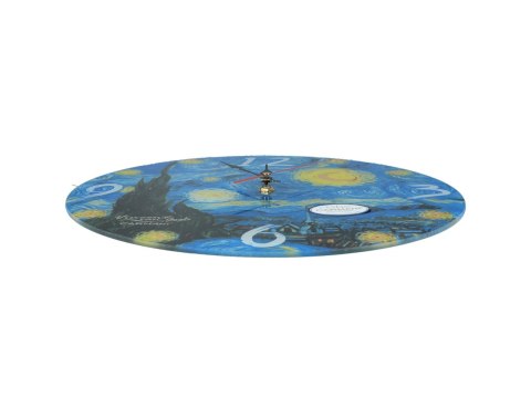 Zegar Ścienny - Gwiaździsta Noc (V. van Gogh) - 30 cm