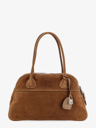 Torebka MIU MIU - Vivant Suede - Brązowa