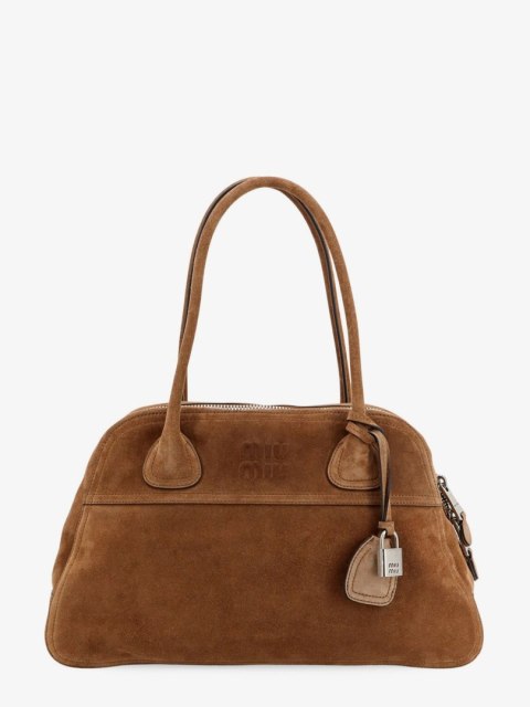 Torebka MIU MIU - Vivant Suede - Brązowa
