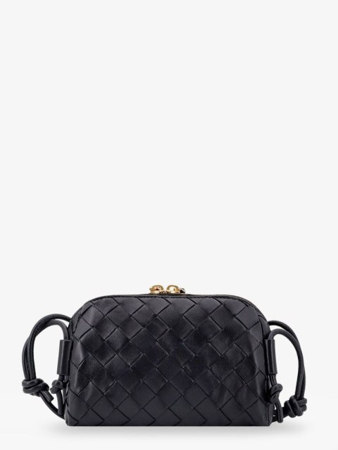 Torebka BOTTEGA VENETA Concert Pouch - Czarna - 17 x 10 cm
