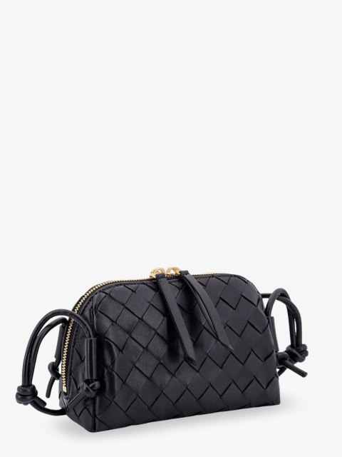 Torebka BOTTEGA VENETA Concert Pouch - Czarna - 17 x 10 cm
