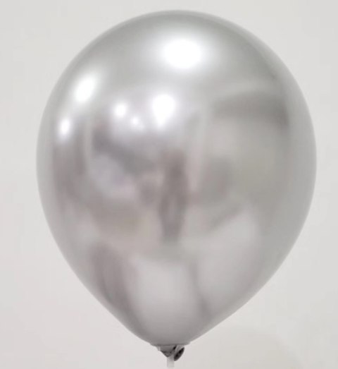 Zestaw Balonów z Girlandą "Happy Birthday" - Złoto i Srebro - 86 szt.