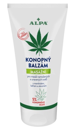Regenerujący Balsam do Masażu Ciała – Szlachetny Olej Konopny – 150 ml