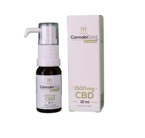 Wzmocniony Olejek do Codziennej Suplementacji – Kannabidiol i Terpeny – 12 ml