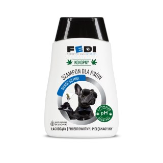 Botaniczny Szampon Pielęgnacyjny dla Psów o Ciemnej Sierści – Ekstrakt z Konopi i Orzecha Włoskiego – 300 ml